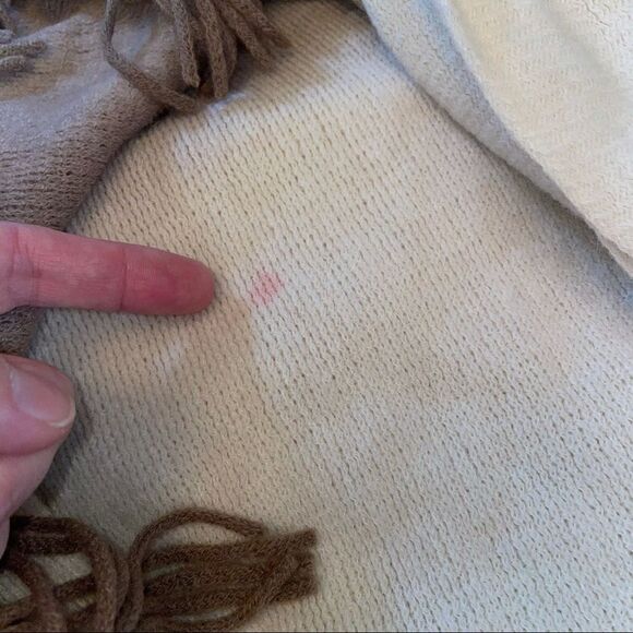 Ombré Fringe Tiered Sweater Vest Scarf - Picture 3 of 6